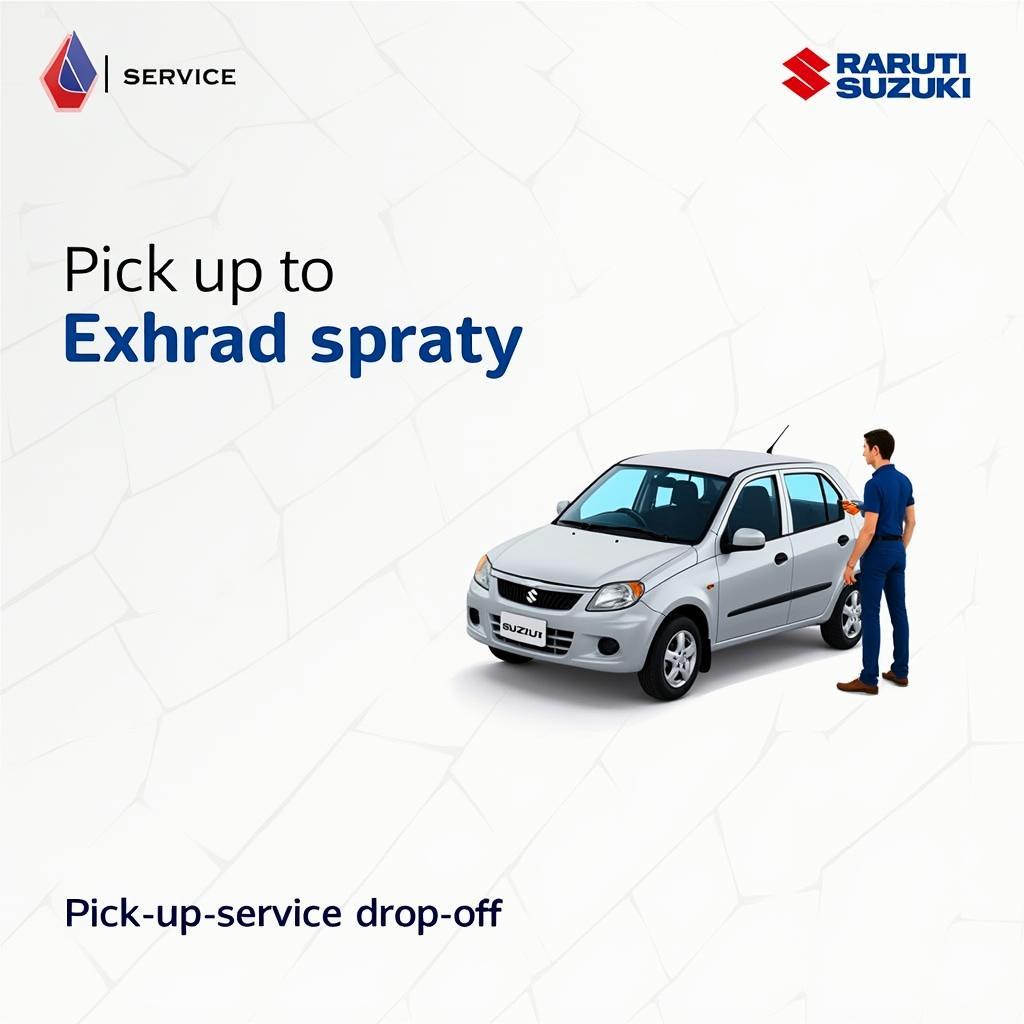 Car Pick Up and Drop Off Service Maruti Suzuki