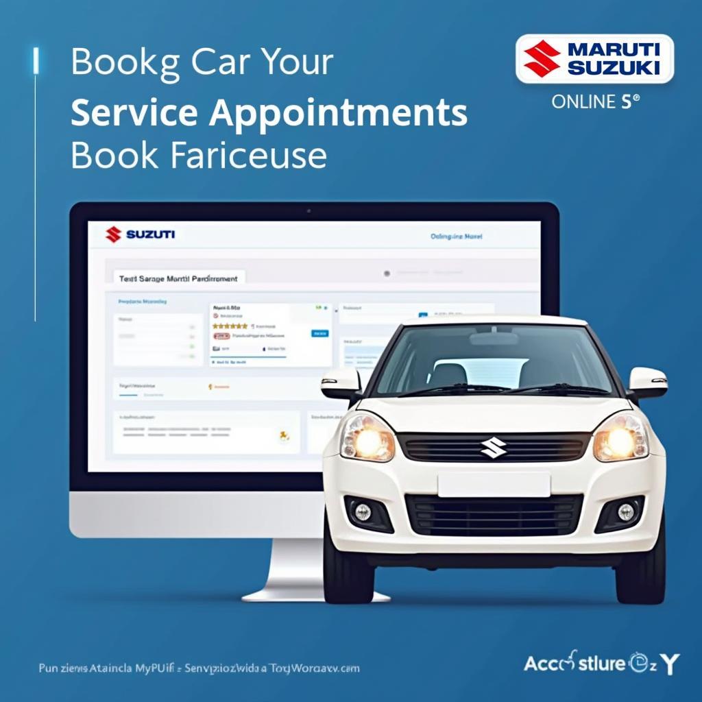 Booking Maruti Suzuki Car Service Appointment