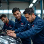 Maruti Suzuki Technicians at Work