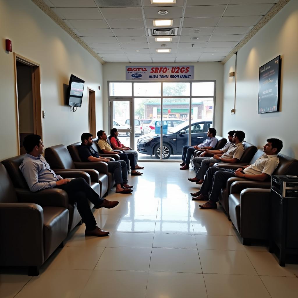 Maruti Suzuki Service Center Waiting Area