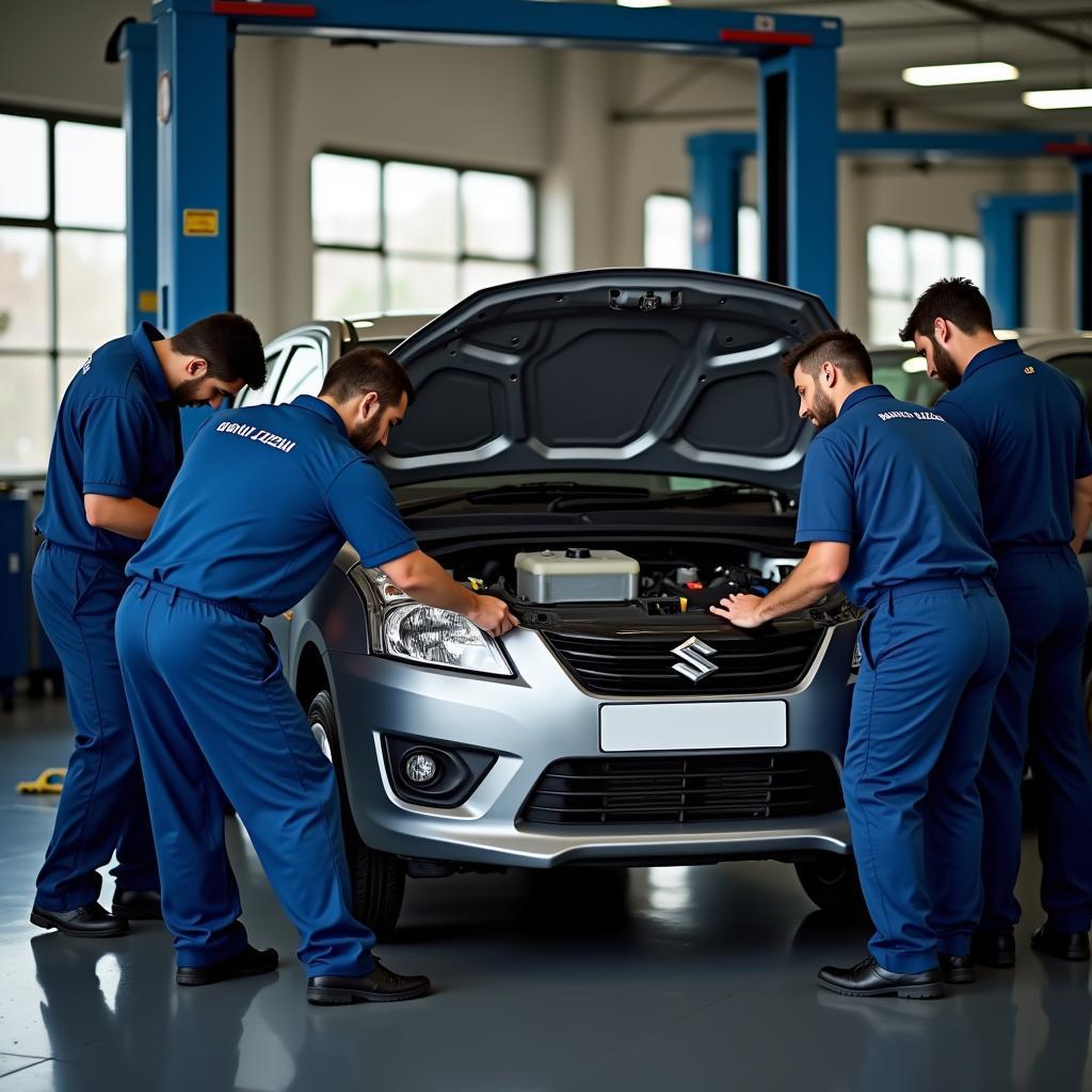 Skilled Maruti Suzuki Technicians