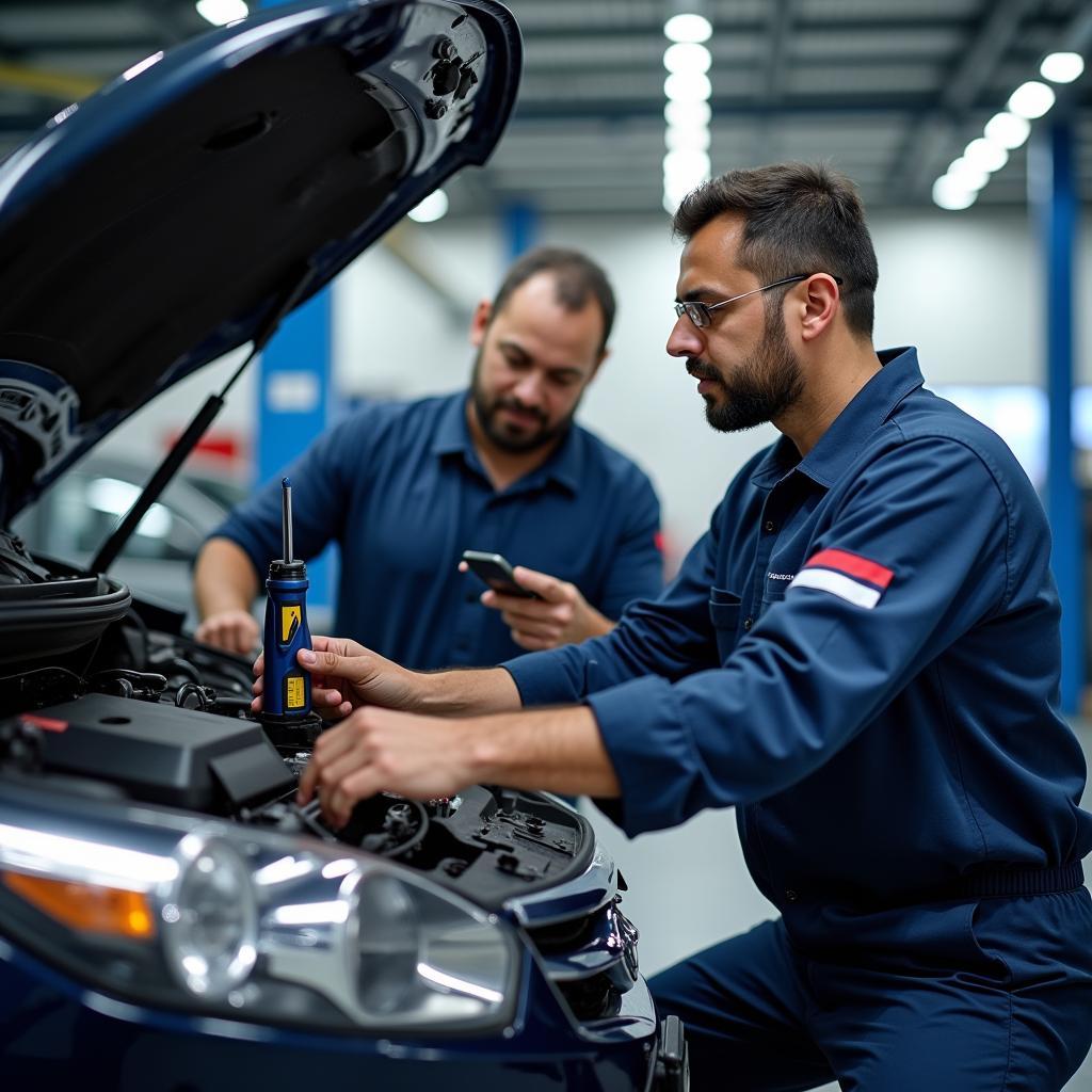 Trained Technicians at Maruti Suzuki Service Center