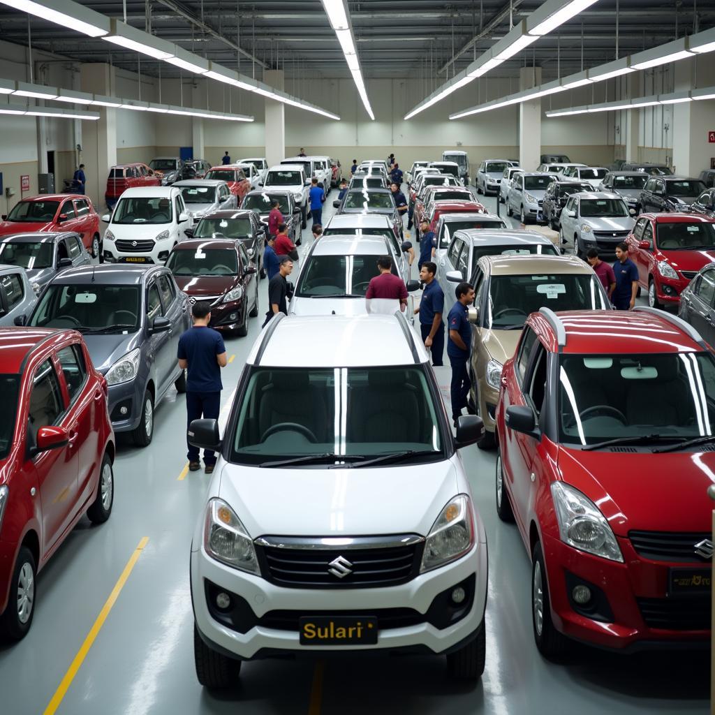 Modern Maruti Service Bay