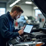 Modern Mechanic Using Digital Workshop Manual