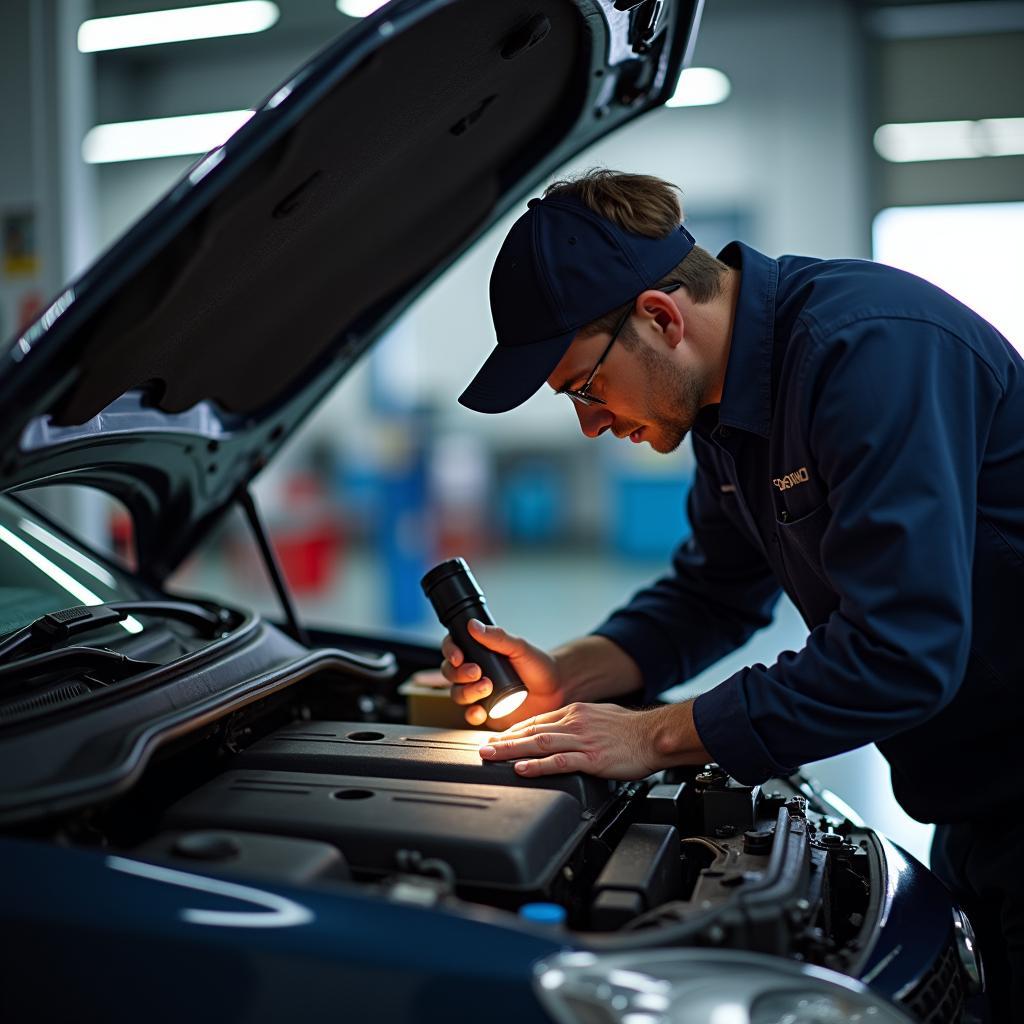 Car Engine Inspection