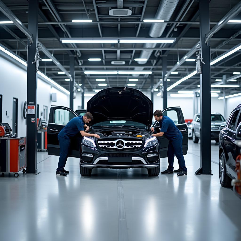 Mercedes Service Center Abu Dhabi