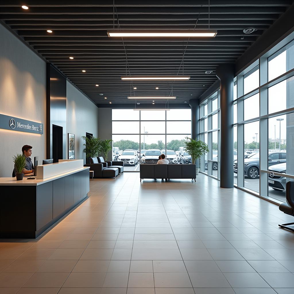 Mercedes-Benz Service Centre Reception