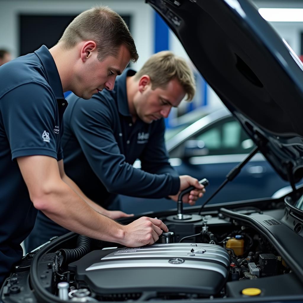 Skilled Mercedes Benz Technicians in Ahmedabad