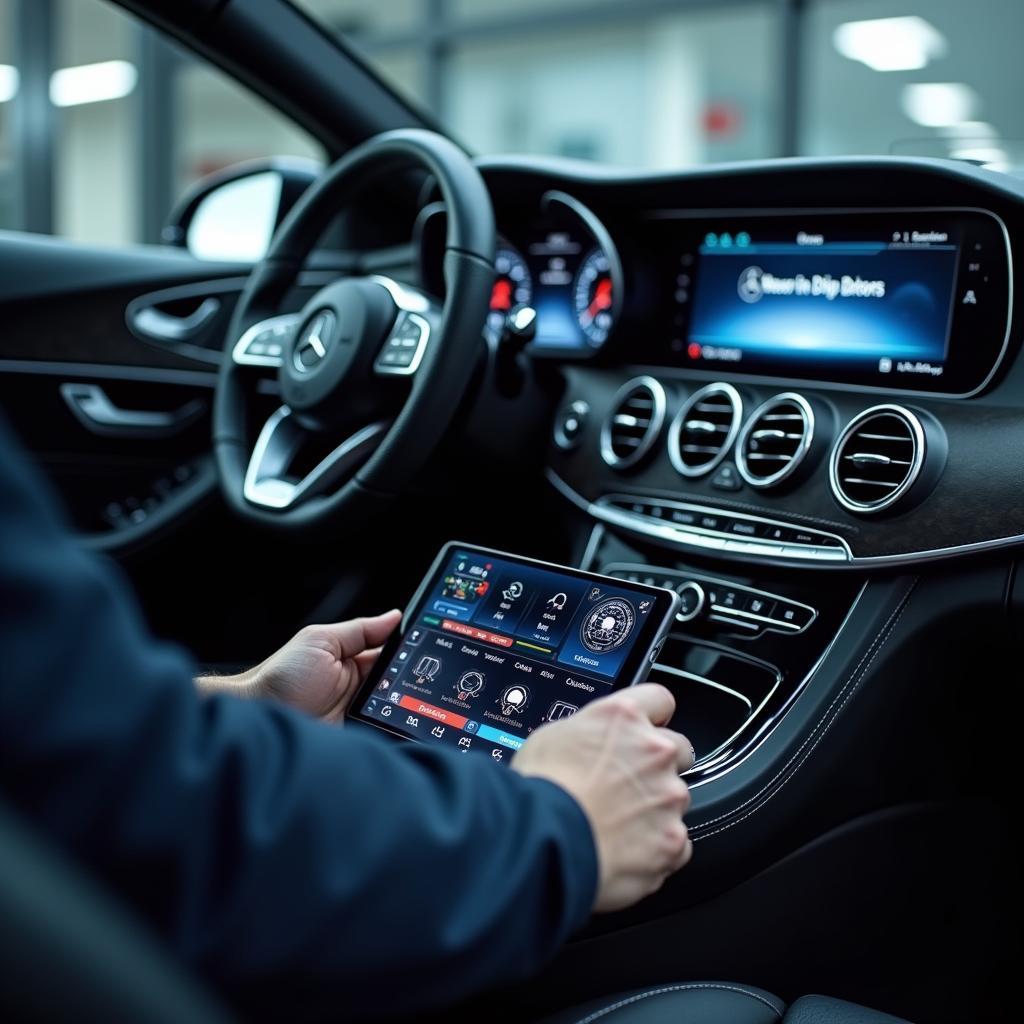 High-Tech Diagnostic Equipment for Mercedes Cars in Perth