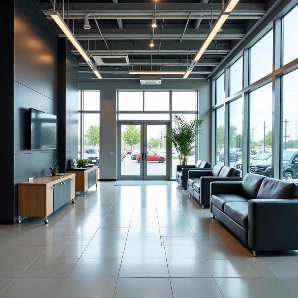 Mercedes-Benz Service Center Waiting Area