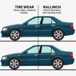 Misaligned vs. Aligned Wheels