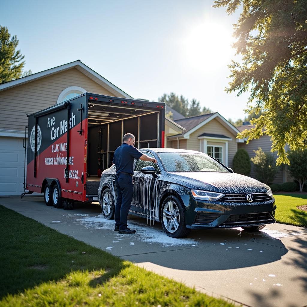 Mobile Car Wash Service at Home