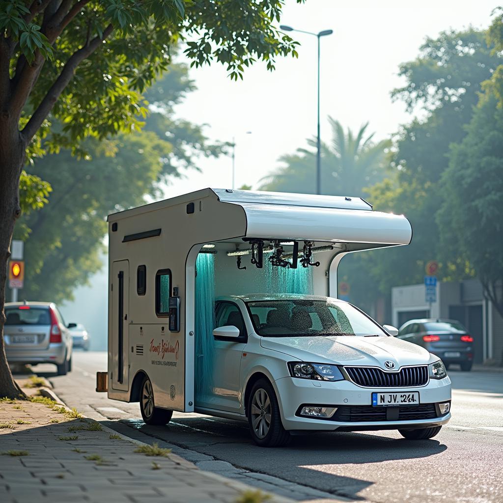 Mobile Car Wash in Mumbai with Water Conservation Technology