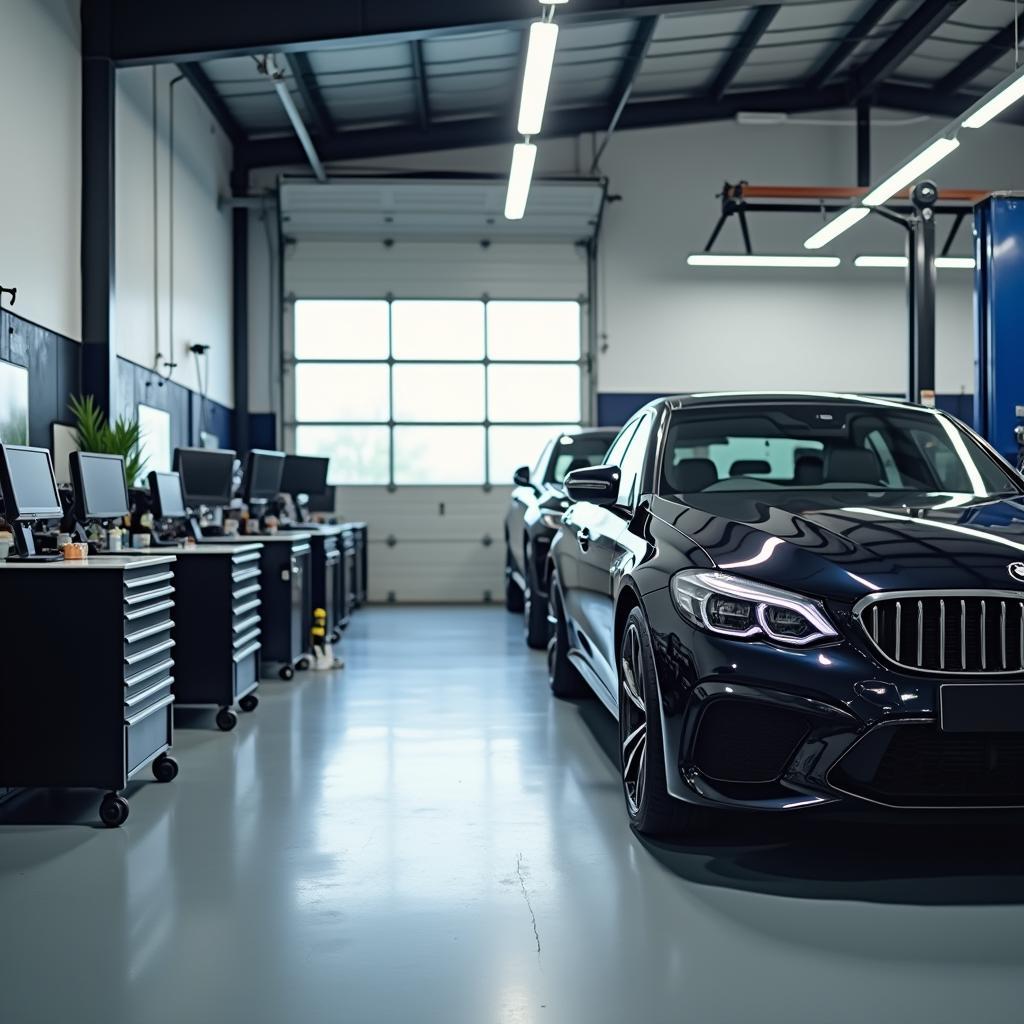 Modern Car Service Center in Kerala