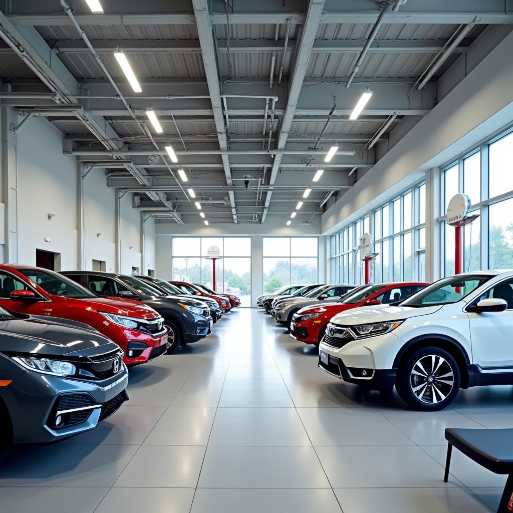 A modern and well-equipped Honda service centre in Jaipur