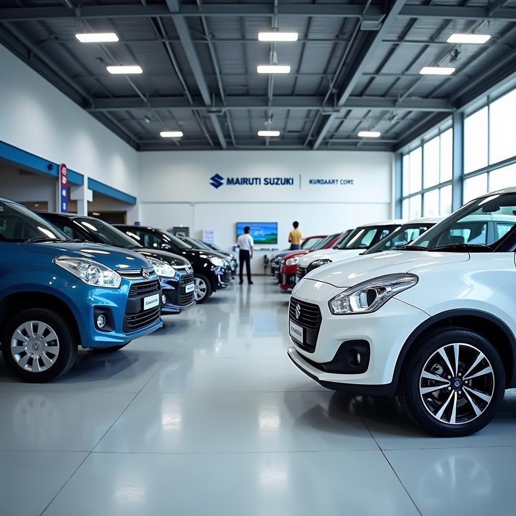 Modern Maruti Suzuki Service Centre in Kundrathur