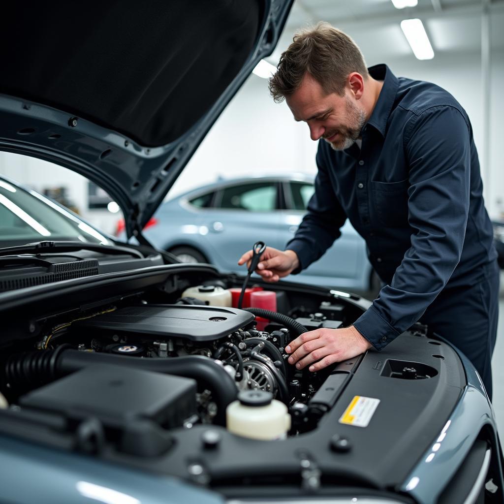 New Car First Service Inspection