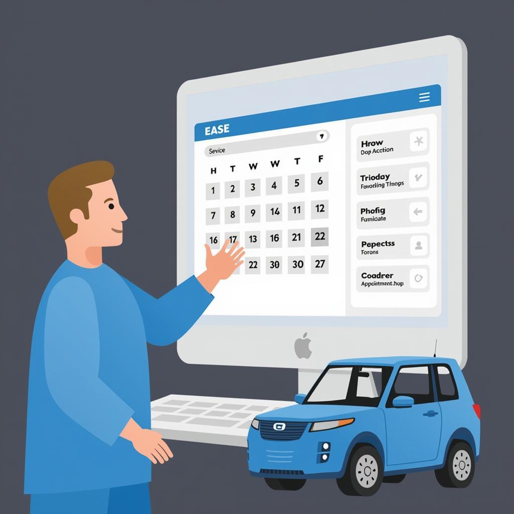 New Car Service Appointment Booking