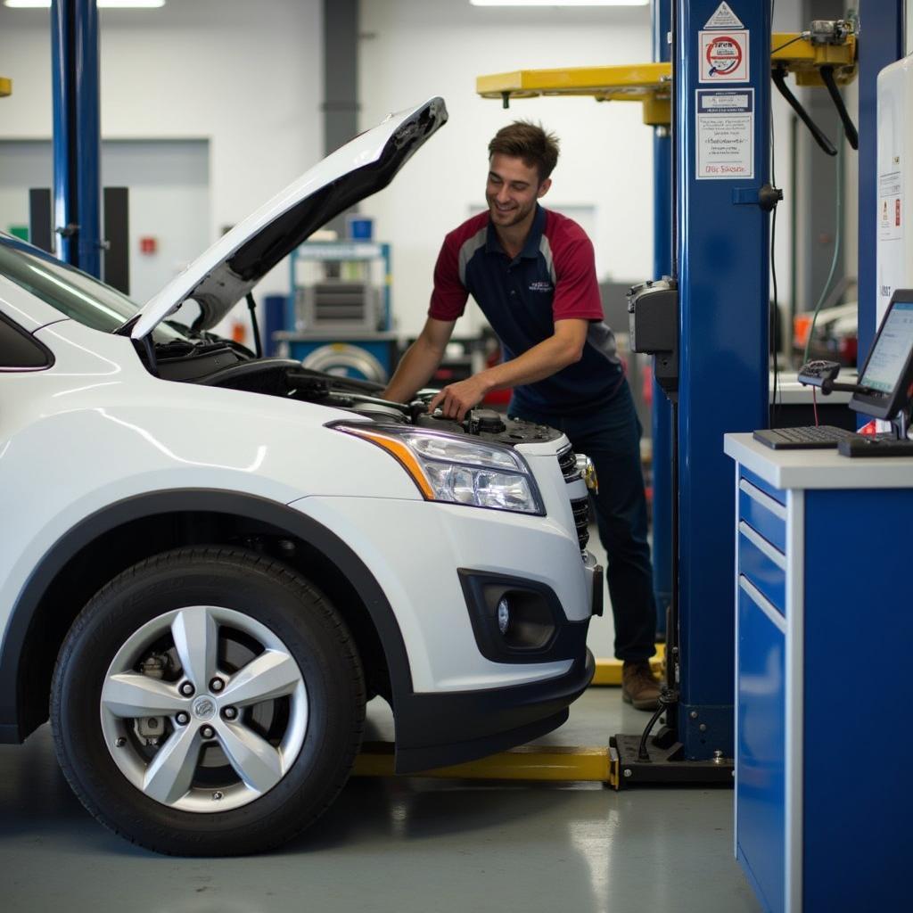 Routine Car Maintenance in Newtown