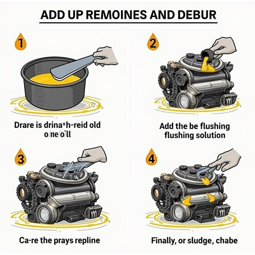 Oil Flush Process in Car Servicing