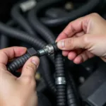 Inspecting and Maintaining a Car's Oil Line