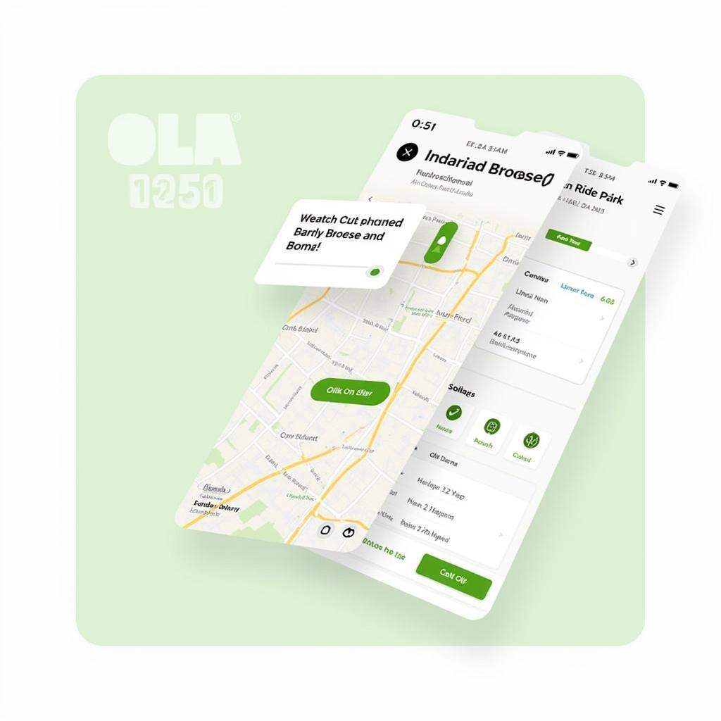 Ola app interface screenshot