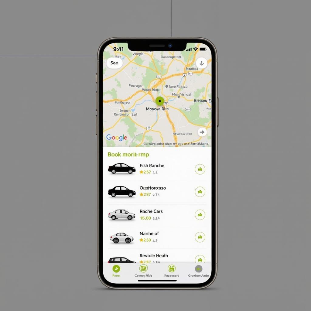 Ola App Screenshot Ranchi