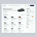 Online Audi Service Booking Platform