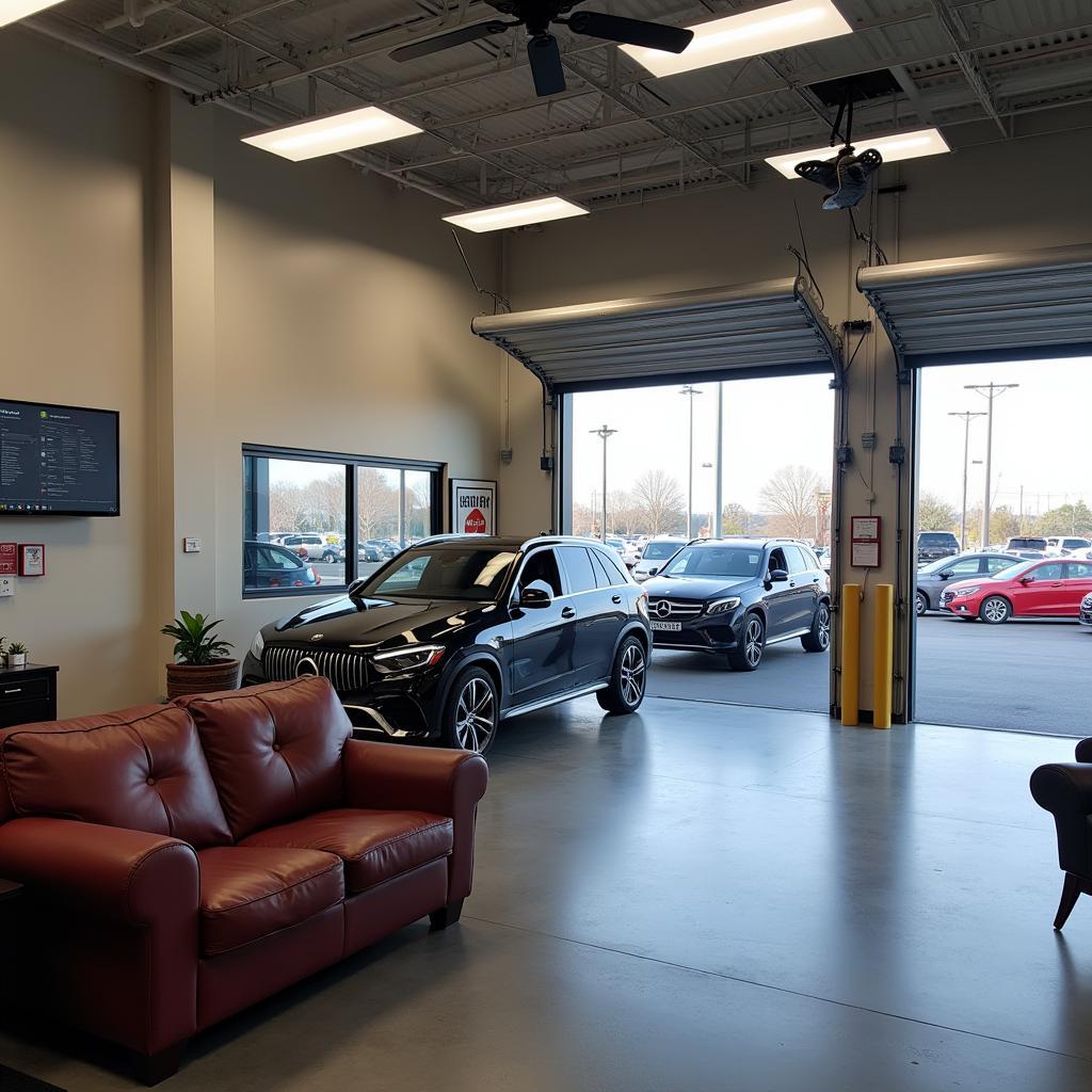 Paramount Auto Bay Interior