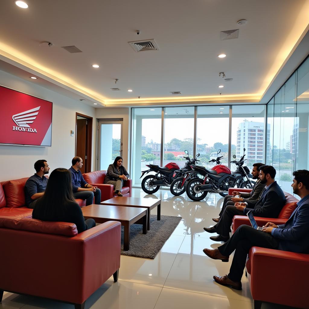 Pride Honda Customer Lounge Hyderabad