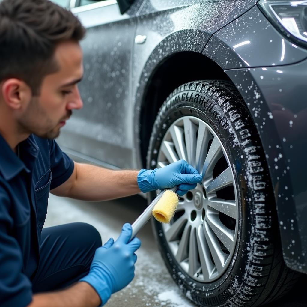 Professional Car Wash Technician in Bhubaneswar