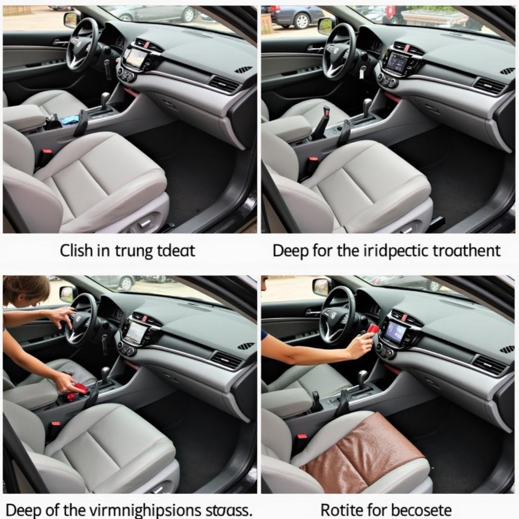 Professional Interior Enrichment Treatment Process for Honda City