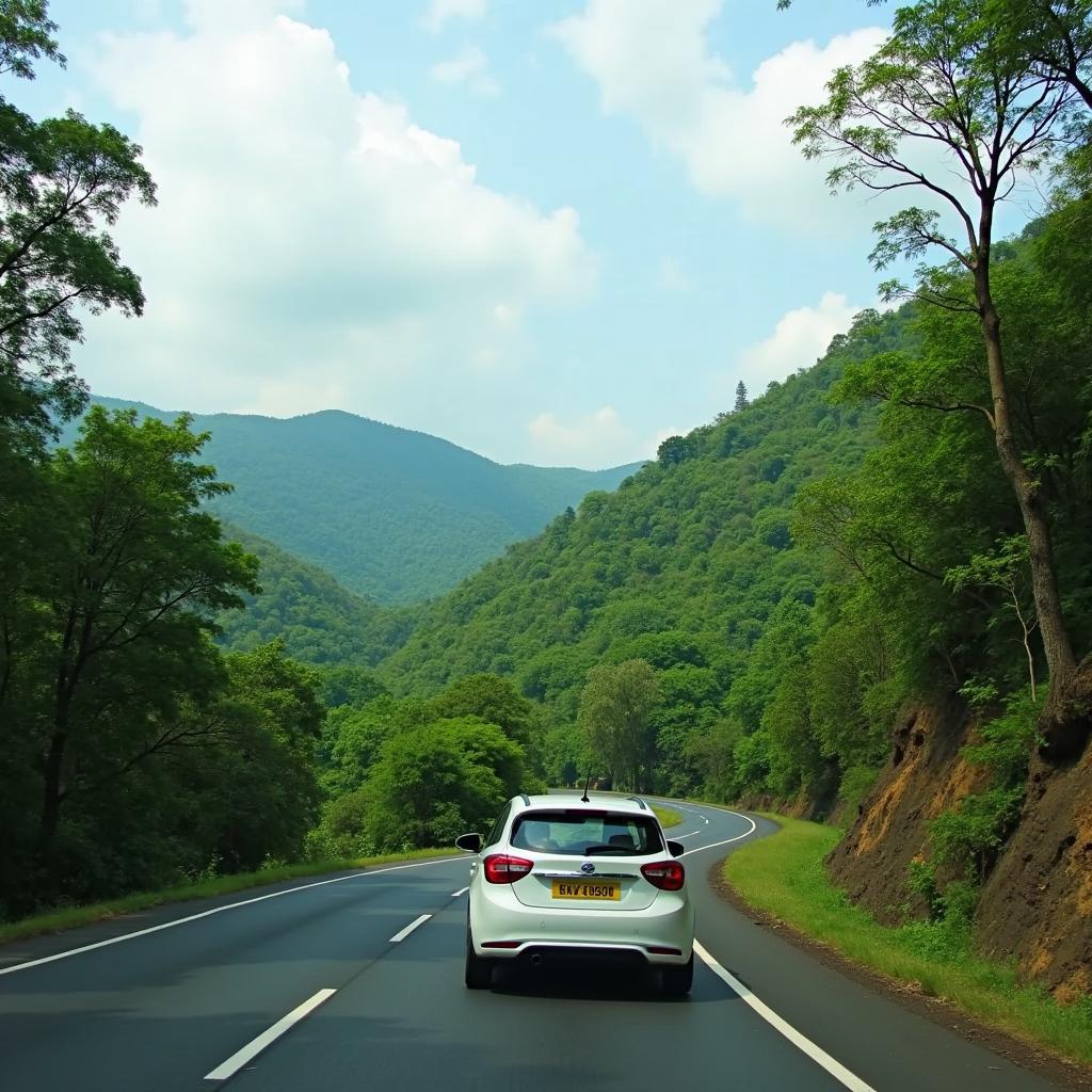 Exploring Satara with a rental car