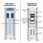 Self Service Bay vs. Automatic Wash