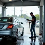 Self service car wash equipment with a variety of settings