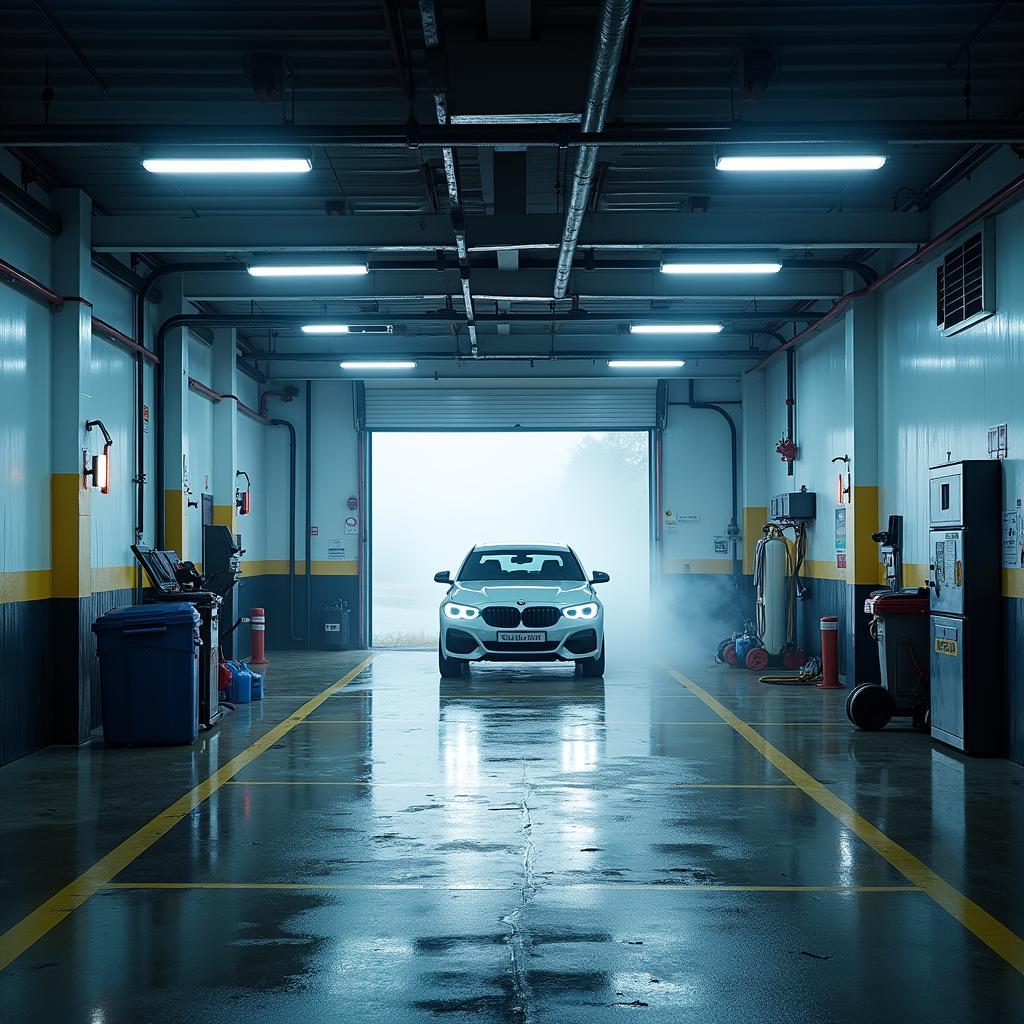 Self service coin car wash equipment