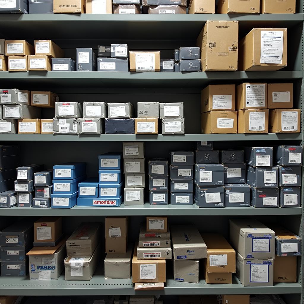 Genuine Mercedes-Benz Parts Inventory