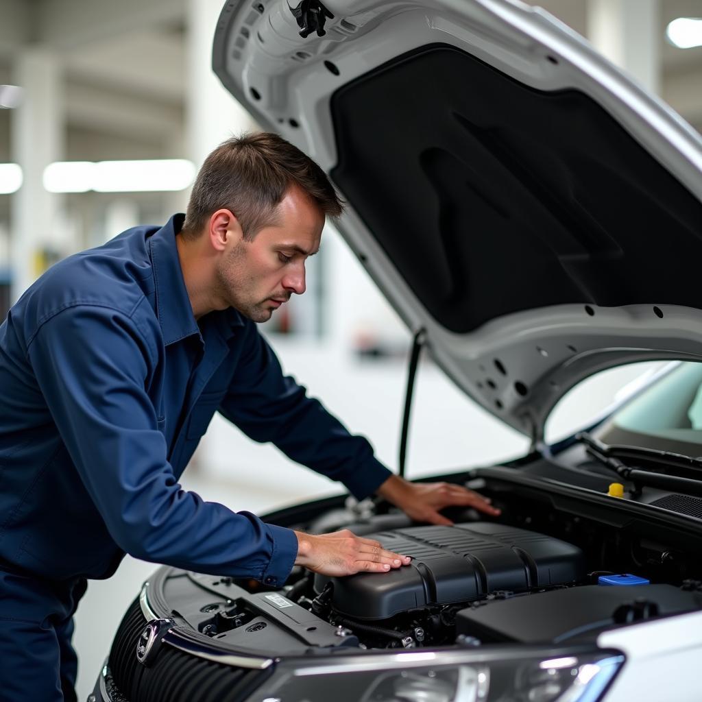 Skoda Mechanic Inspection