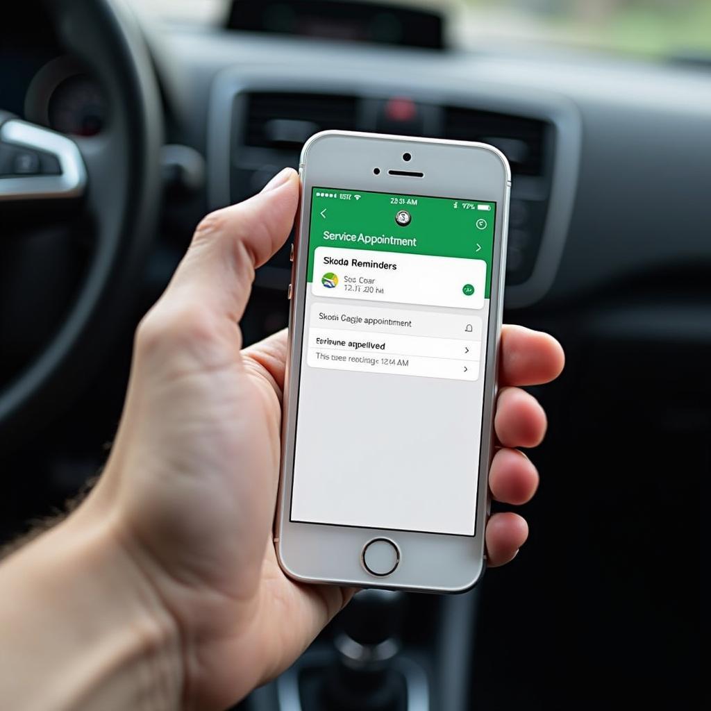 Skoda Service Reminder App