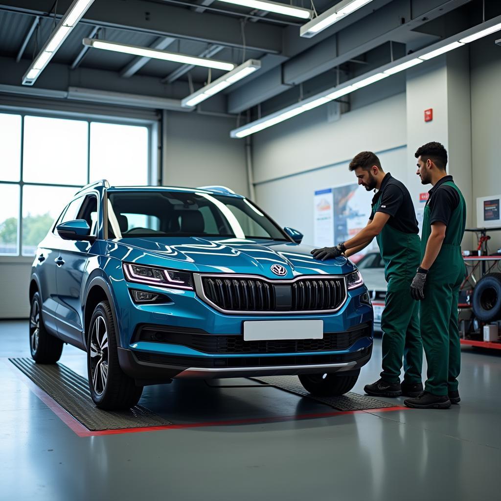 Skoda and Volkswagen Service Centers in India