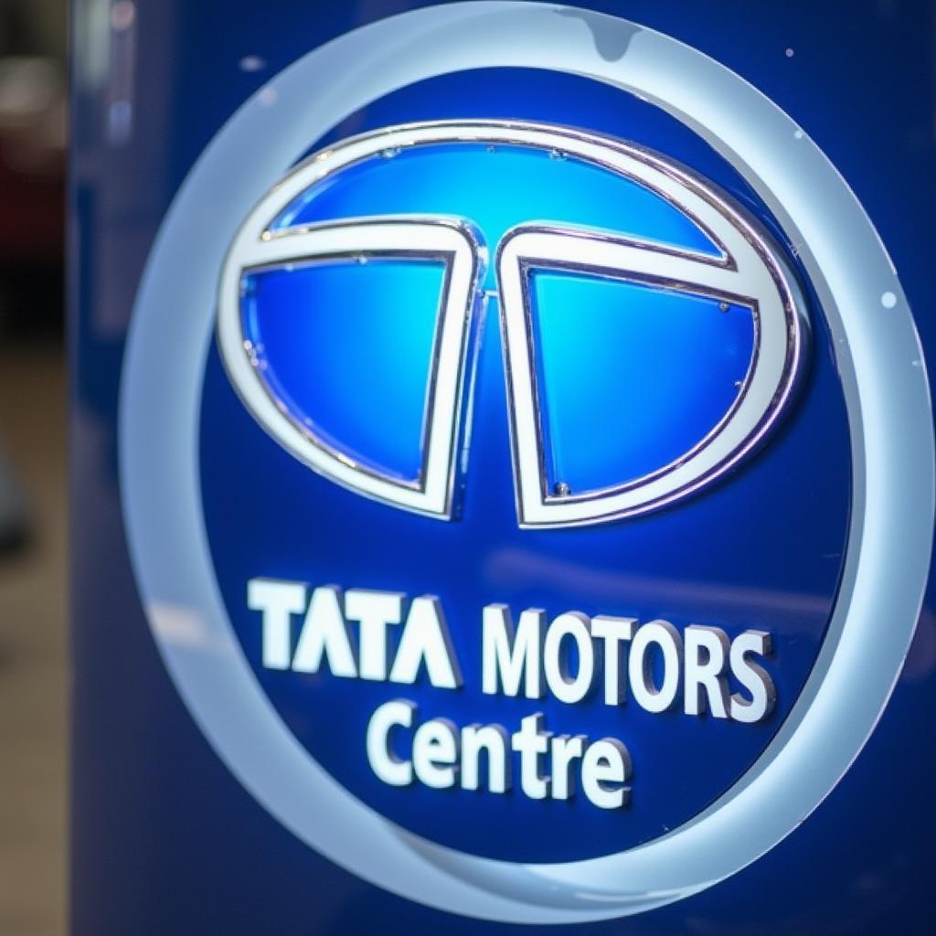 Tata Motors Service Centre Sign