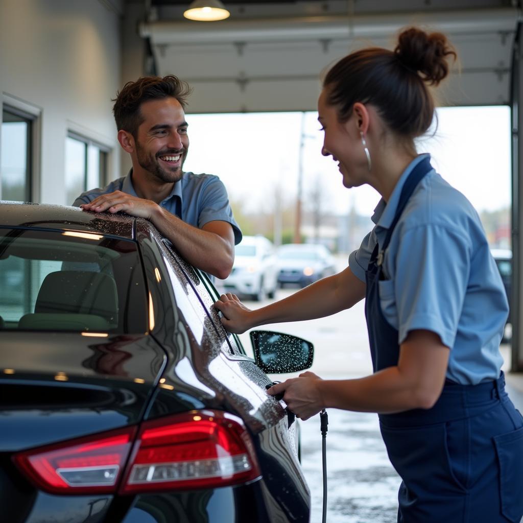 Toronto Car Wash Attendant