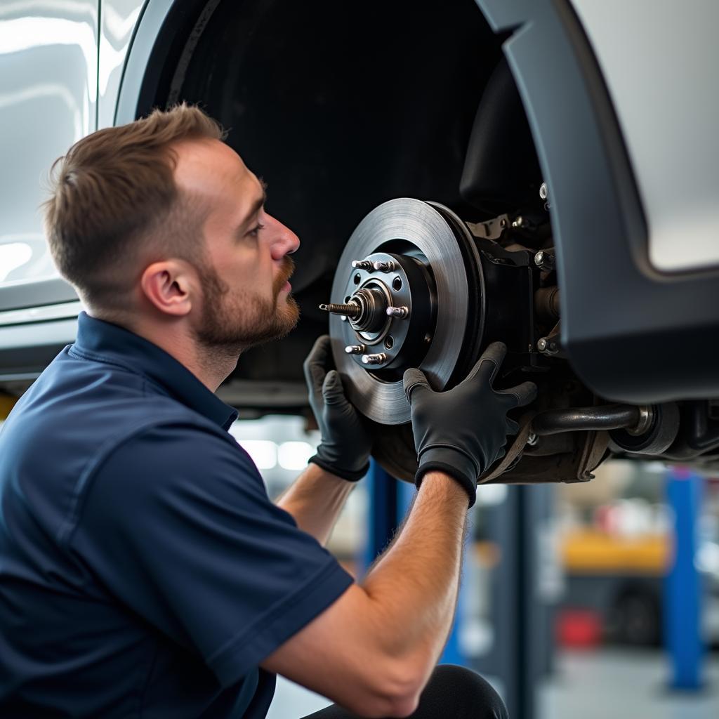 Toyota Brake Inspection