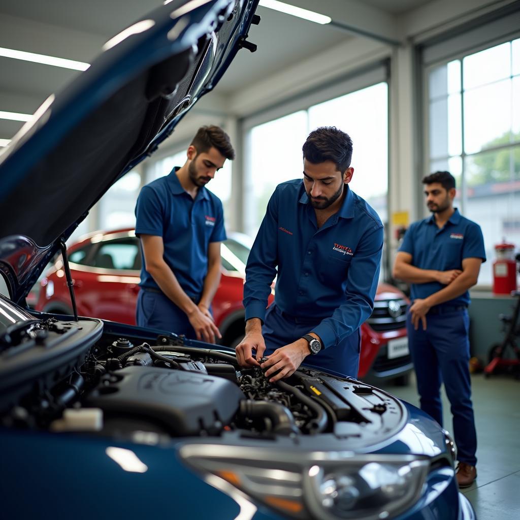 Toyota Service Center Technicians in Bengaluru