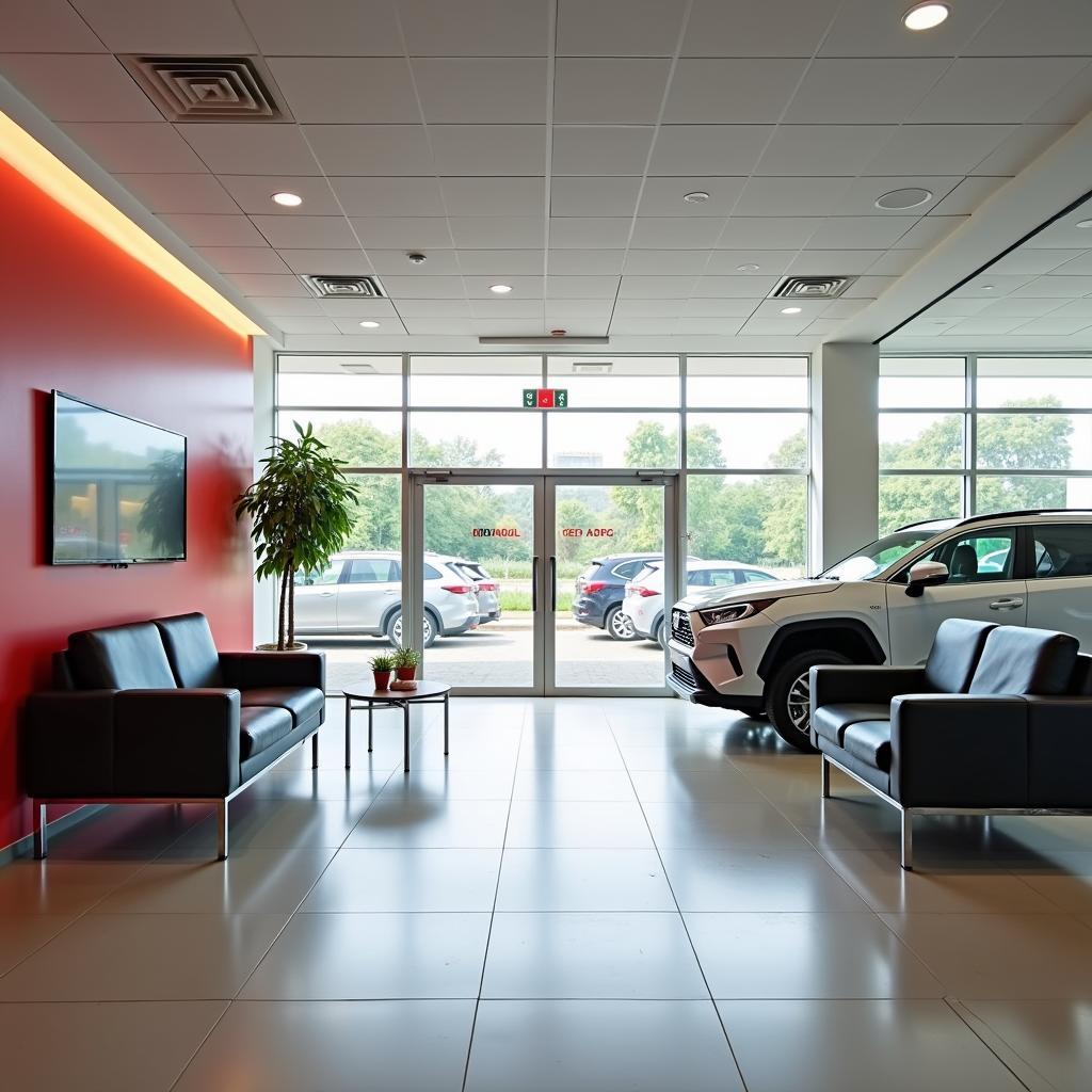 Toyota Service Center Waiting Area