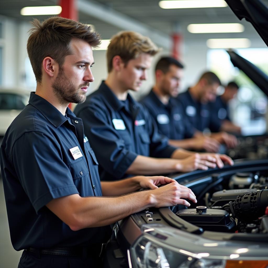 Toyota Certified Technicians in Pune