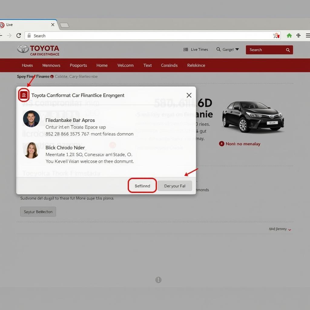 Toyota Finance Live Chat Support