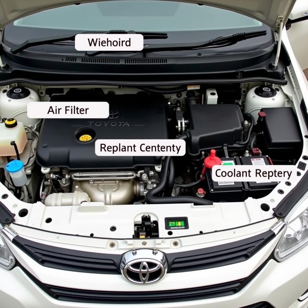 Toyota Innova Engine Compartment