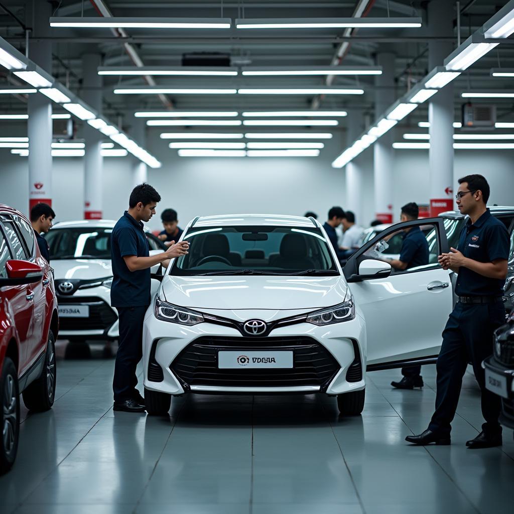 Toyota Service Center in India