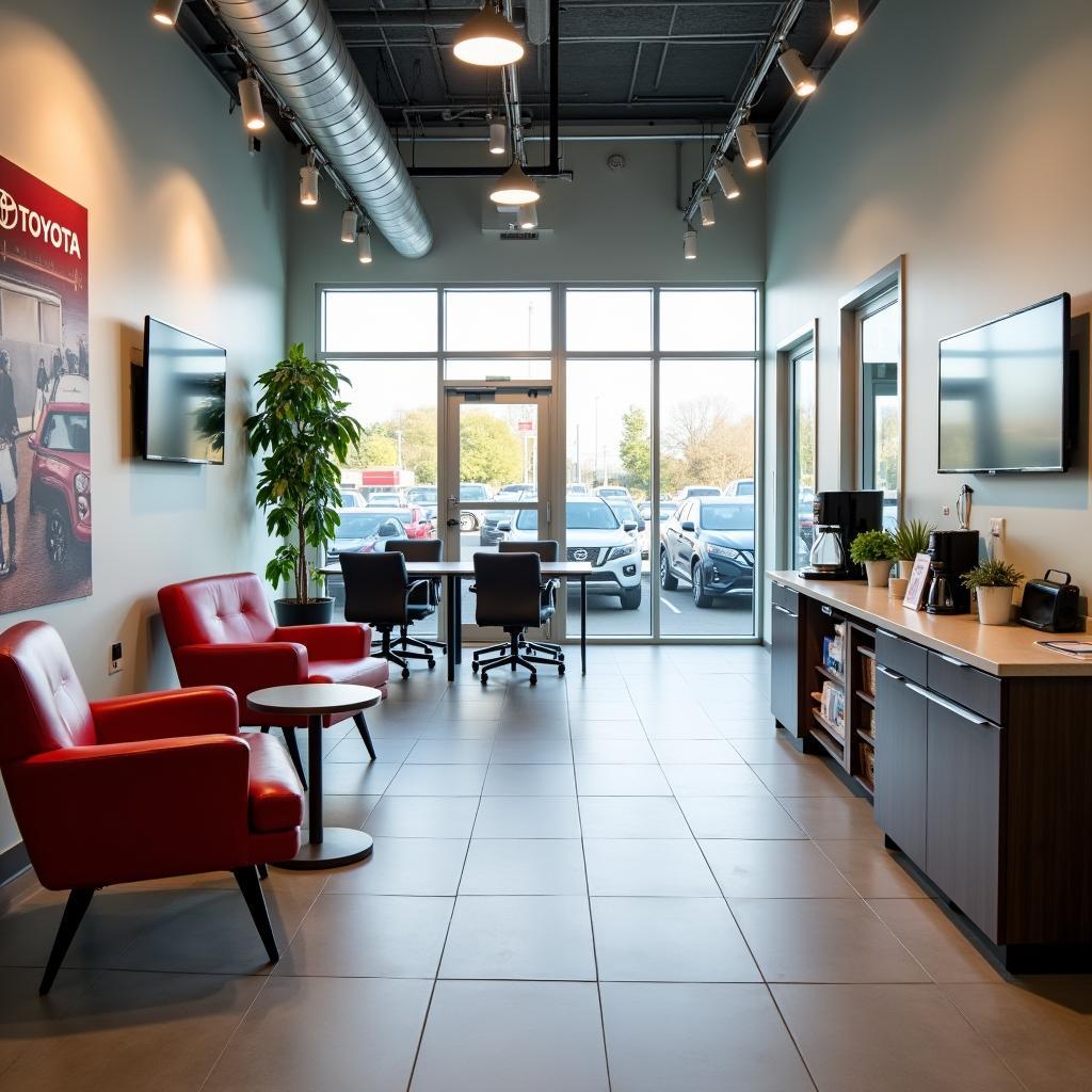 Toyota Service Center Waiting Area